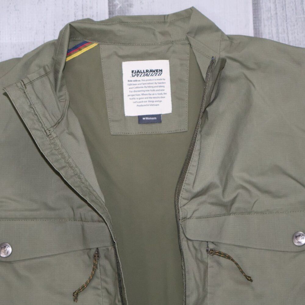 NEW Fjallraven/Specialized Collab Field Suit Army Green Cycling - Women's Size M - Picture 5 of 7